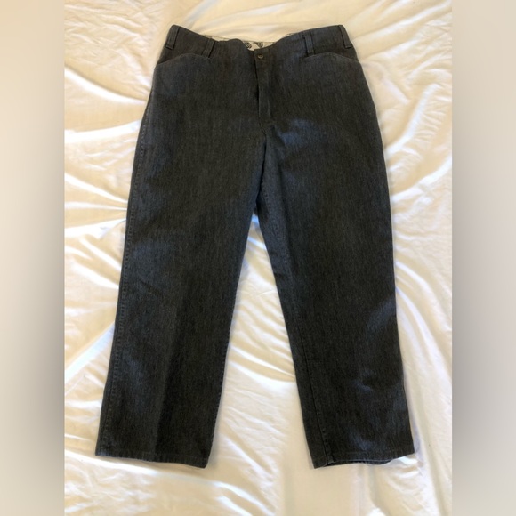 BEN DAVIS MEN’S VINTAGE COTTON/POLY DRESSY JEANS SZ 38x29 (EUC) - Picture 1 of 9